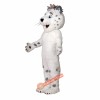 Snow Leopard Mascot Costume, Snow Leopard Costume