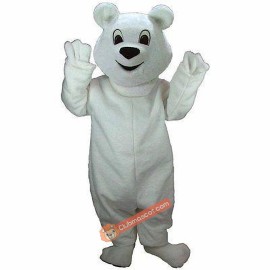 Snowball Bear Mascot Costume, Snowball Bear Costume