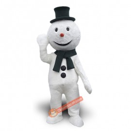 Snowman Mascot Costume, Snowman Costume