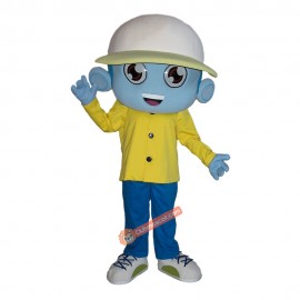 Sonar Group Kai Mascot Costume, Sonar Group Kai Costume