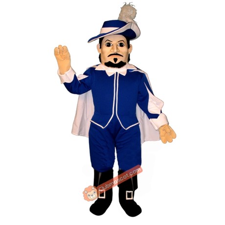 Spanish Captain Mascot Costume, Spanish Captain Costume