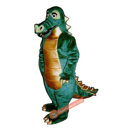 Spiked Alligator Mascot Costume, Spiked Alligator Costume