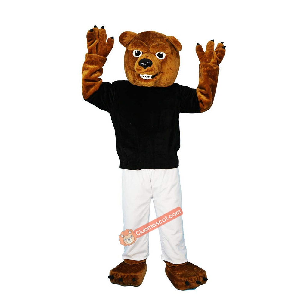 Sport Bear Cartoon Mascot Costume, Sport Bear Cartoon Costume