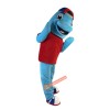 Sport Blue Dolphin Cartoon Mascot Costume, Sport Blue Dolphin Cartoon Costume