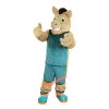 Sport Brown Horse Cartoon Mascot Costume, Sport Brown Horse Cartoon Costume