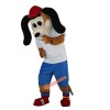 Sport Dog Cartoon Mascot Costume, Sport Dog Cartoon Costume