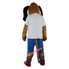 Sport Dog Cartoon Mascot Costume, Sport Dog Cartoon Costume