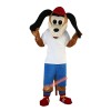 Sport Dog Cartoon Mascot Costume, Sport Dog Cartoon Costume