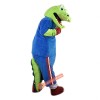 Sport Green Crocodile Cartoon Mascot Costume, Sport Green Crocodile Cartoon Costume