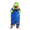 Sport Green Crocodile Cartoon Mascot Costume, Sport Green Crocodile Cartoon Costume