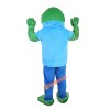 Sport Green Frog Cartoon Mascot Costume, Sport Green Frog Cartoon Costume