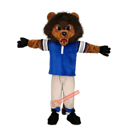 Sport Lion Cartoon Mascot Costume, Sport Lion Cartoon Costume