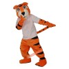 Sport Orange Tiger Cartoon Mascot Costume, Sport Orange Tiger Cartoon Costume