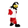 Sport Red Eagle, Bird, Falcon Cartoon Mascot Costume, Sport Red Eagle, Bird, Falcon Cartoon Costume