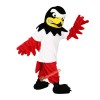 Sport Red Eagle, Bird, Falcon Cartoon Mascot Costume, Sport Red Eagle, Bird, Falcon Cartoon Costume