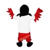 Sport Red Eagle, Bird, Falcon Cartoon Mascot Costume, Sport Red Eagle, Bird, Falcon Cartoon Costume