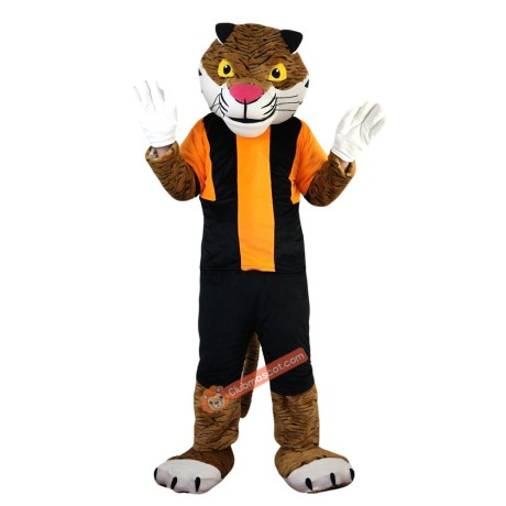 Sport Tiger Mascot Costume, Sport Tiger Costume