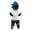 Sports Brown Beaver Castor Cartoon Mascot Costume, Sports Brown Beaver Castor Cartoon Costume