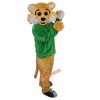 Sports Wild Cat Cartoon Mascot Costume, Sports Wild Cat Cartoon Costume