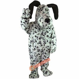 Spotty Dog Mascot Costume, Spotty Dog Costume