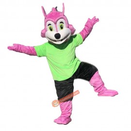 Squirrel Cartoon Mascot Costume, Squirrel Cartoon Costume