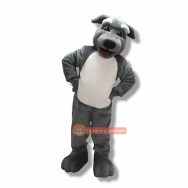 College Happy Wolfhound Mascot Costume