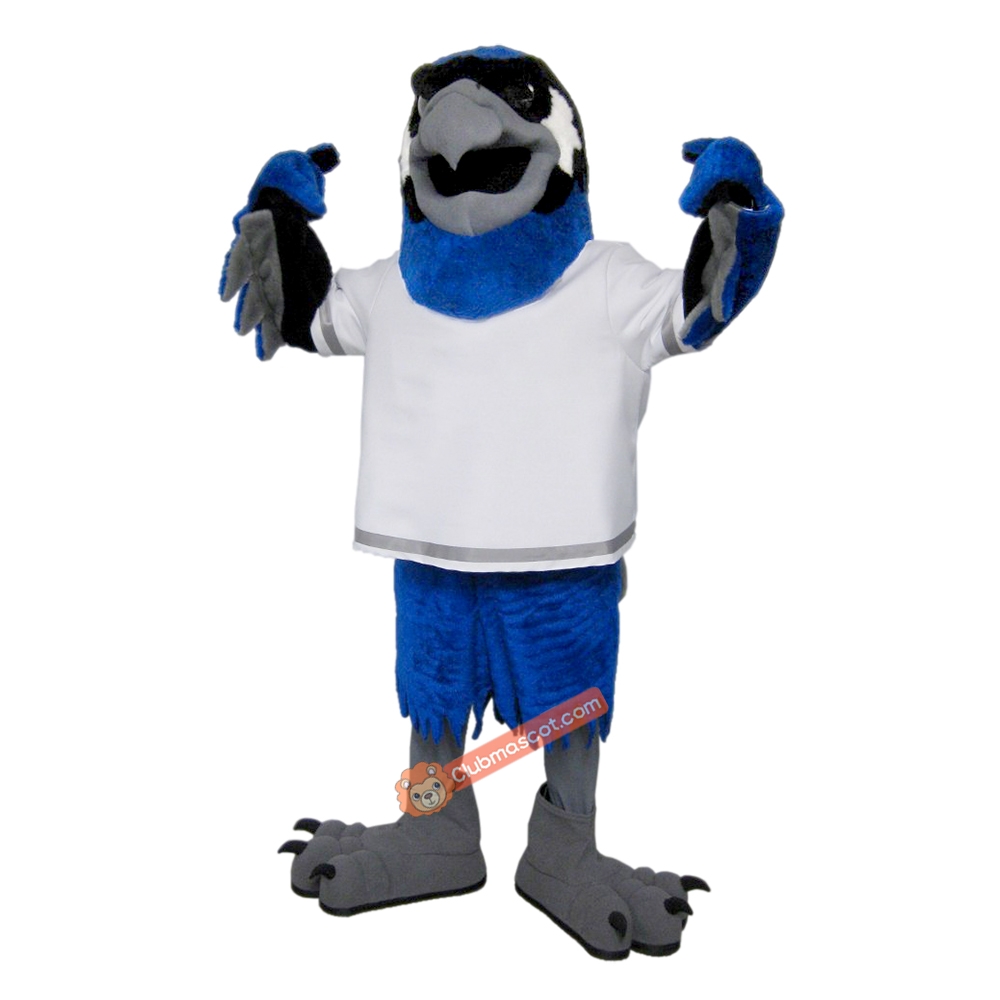 Steel Hawk Mascot Costume, Steel Hawk Costume