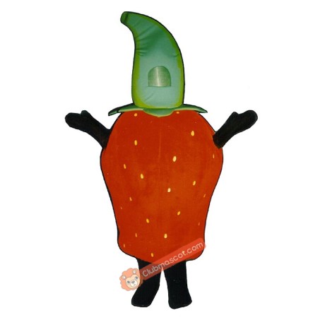 Strawberry (Bodysuit not included) Mascot Costume, Strawberry (Bodysuit not included) Costume