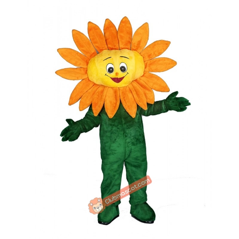 Sunflower Mascot Costume, Sunflower Costume