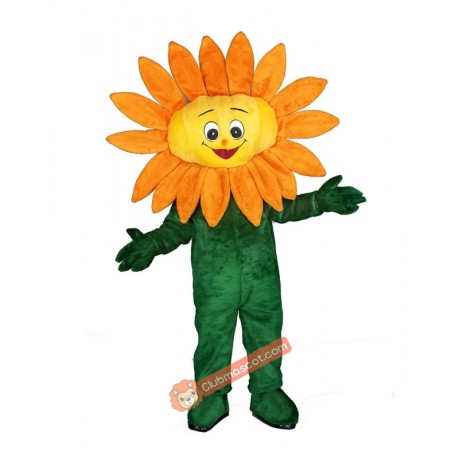 Sunflower Mascot Costume, Sunflower Costume