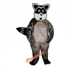 Sunny Raccoon Mascot Costume, Sunny Raccoon Costume