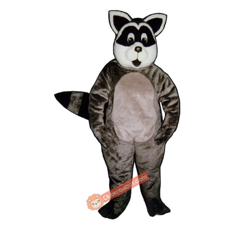 Sunny Raccoon Mascot Costume, Sunny Raccoon Costume