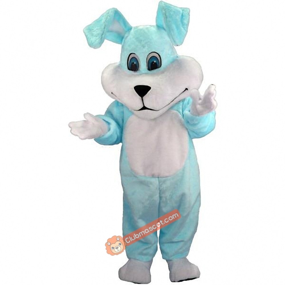 Super Blue Bunny Lightweight Mascot Costume, Super Blue Bunny Costume