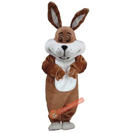 Super Brown Bunny Lightweight Mascot Costume, Super Brown Bunny Costume