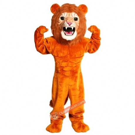 Super Power Cat Lion Mascot Costume, Super Power Cat Lion Costume