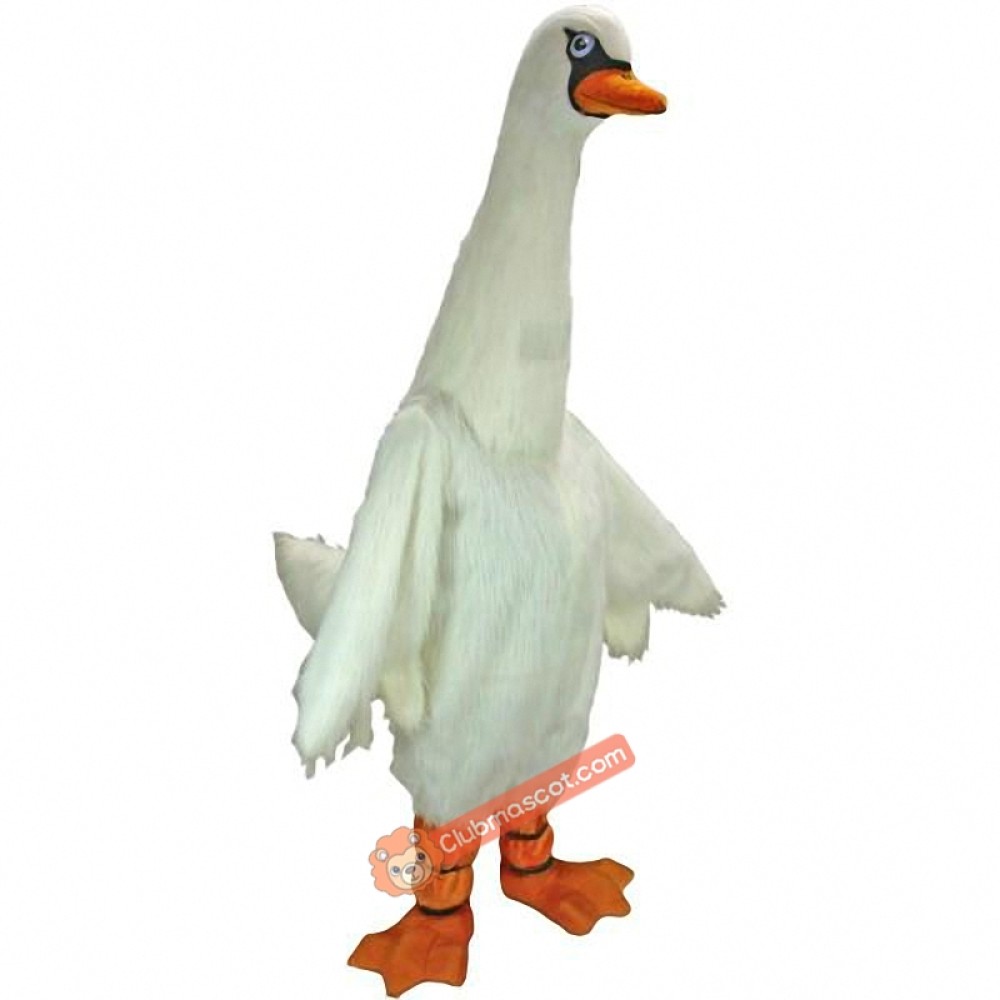 Swan Mascot Costume, Swan Costume