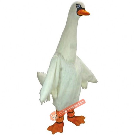 Swan Mascot Costume, Swan Costume