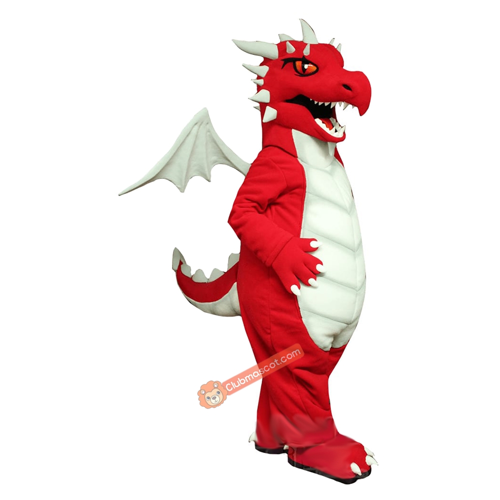 Swartz Dragon Mascot Costume, Swartz Dragon Costume