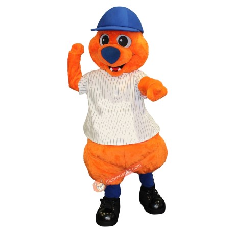 Syracus Mets Scooch Mascot Costume, Syracus Mets Scooch Costume