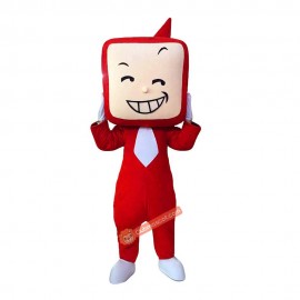 TV Set Cartoon Mascot Costume, TV Set Cartoon Costume