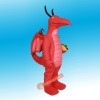 Taco Dragon Mascot Costume, Taco Dragon Costume