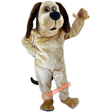 Tan Dog Lightweight Mascot Costume, Tan Dog Costume