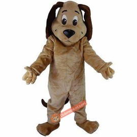 Tan Dog Mascot Costume, Tan Dog Costume