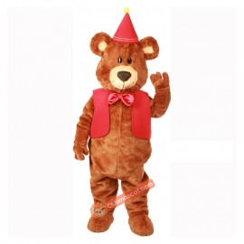 Teddy Graham Mascot Costume, Teddy Graham Costume