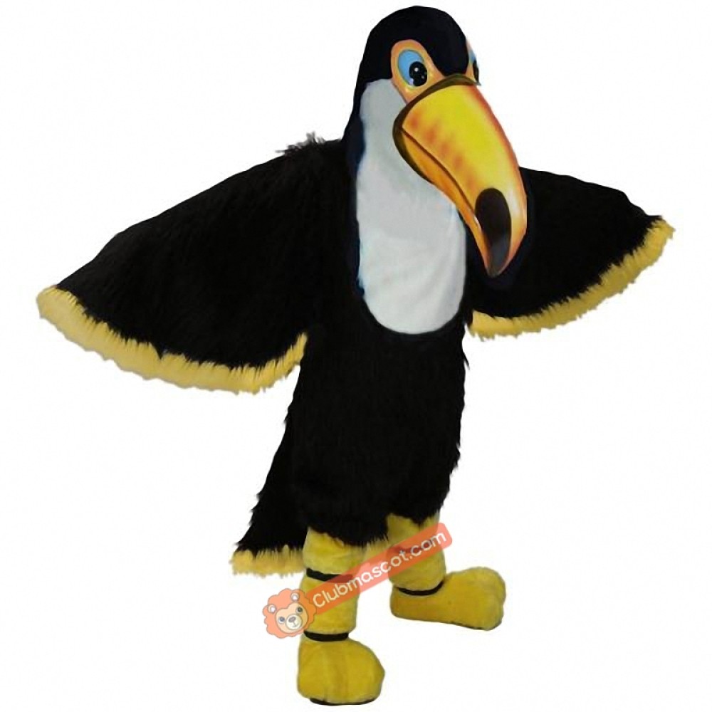 Teddy Toucan Mascot Costume, Teddy Toucan Costume