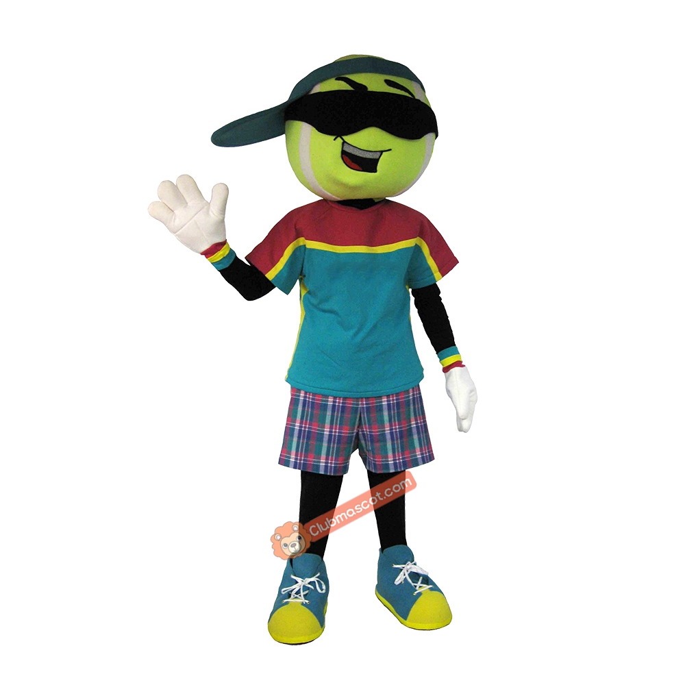 Tennis Mascot Costume, Tennis Costume