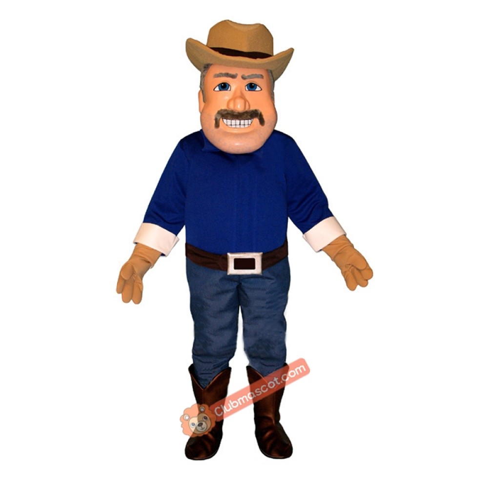 Texan Mascot Costume, Texan Costume