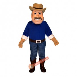 Texan Mascot Costume, Texan Costume