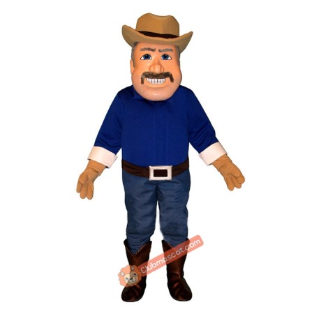 Texan Mascot Costume, Texan Costume