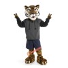 Tiger Handsome Mascot Costume, Tiger Handsome Costume